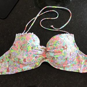 Floral Victoria Secret bikini top